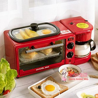 三明治機 全自動早餐機神器網紅家用多功能輕食機吐司壓烤一體機T 萬事屋 雙十一購物節