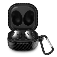 Shockproof Protective Cover with Carabiner For Samsung Galaxy Buds Live Earphone Case For Galaxy Buds Pro Carrying Case Cover