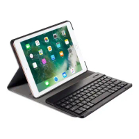 Bluetooth Keyboard Case for New iPad 9.7 2017 Cases PU Leather Stand cover For Apple iPad Pro 9.7 With Removeable Keyboard + Pen