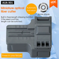 COMPTYCO Fiber Cleaver AUA-X01 Cable Cutting Knife FTTH Fiber Optic Knife Tools Cutter Fiber Cleavers 12 Surface Blade