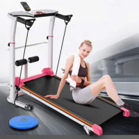 Eu stock !Silent Foldable treadmill, multifunctional treadmill, household treadmill walking pad