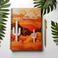 Paket Buku Planner A5 Spiral-Weekly -Financial -Meal & Muslim Tracker murah Kertas Stationery Paper
