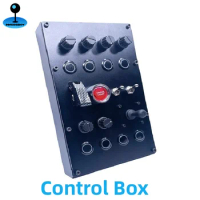 SiMDt PadBox SIM Racing Control Box Car Racing Control Box For Fanatec Simagic For Thrustmaster For Logitech 6061 Aluminum