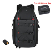 IFlight FPV Drone Backpack 530X340X260mm 33 Liter Volume Resizable Compartments Ntegrated RGB Light Strips for FPV Drone Goggles