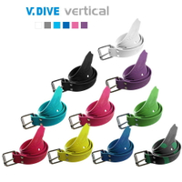 【中性浮力社】V.DIVE自由潛水 彩色 橡膠配重腰帶 配重帶