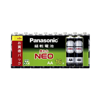 Panasonic 碳鋅電池16入(3號) [大買家]