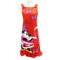 Disney米妮圍裙-緞帶MN0016