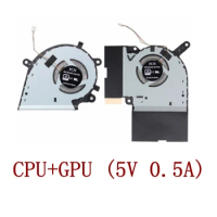 New Laptop cpu cooling fan For Asus ROG Strix G17 G731G G731GV G731GW G731 Graphics Card Fan GPU Cooler DC 12V 5V 13NR01Q0P04011