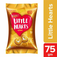 Britannia Little Hearts Biscuit- 75gm