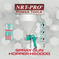 Spray Gun Hopper Gun Cat Semen Tembok Cat Texture Cement Gun Alat Cat - Merah