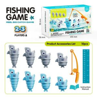釣魚大作戰釣魚大師伸縮魚玩具釣魚遊戲道具互動桌遊釣魚玩具伸縮