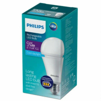 Lampu Emergency Philips Rechargeable Led Bulb 9W 9 Watt Putih 6500K Pasti Promo