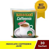Indocafe Coffeemix Jahe Ginger BAG 30pcs Indocafe Coffeemix Jahe PAKINGSTANDART