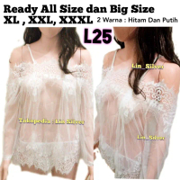 LINGERIE BAJU TIDUR SEKSI TRANSPARAN WANITA JUMBO BIG L XL XXL 3XL