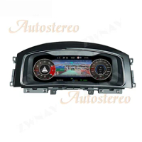 Android 9.0 Digital Cluster Virtual Cockpit For VW B8 PASSAT CC Golf 7 Golf 7.5 GTI Variant Dashboard Entertainment Speed Screen