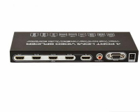 [3大陸直寄] AIS HDMI四端口拼接器4K高清LED屏視頻電視拼接器一進四出可自由拼接 - HDSP0021M1
