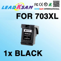 1x black ink cartridge compatible for hp703 703xl CD887AA D730 F735 K510a K109a k209a