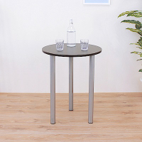 頂堅 [PVC防潮材質]圓形餐桌/書桌/洽談桌-寬60x高75cm-二色