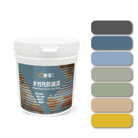 樂客 水性PU防鏽漆 1kg(無甲醛、無重金屬、低臭味)