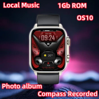 NCZOBOE Smart Watch H13 Ultra Plus Men Women 49MM 2.04inch Bluetooth Call 1GB Compass Smart Watch