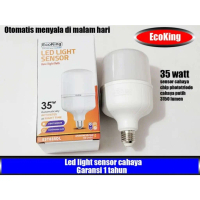 Lampu LED Sensor Cahaya 35 Watt ( Light Sensor 35w ) Ecoking