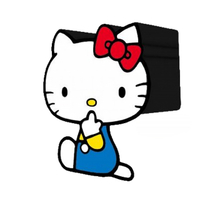小禮堂 Hello Kitty 造型矽膠桌角防撞墊2入組 (少女日用品特輯) 4716814-970212