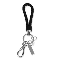 男士皮繩鑰匙扣腰掛鑰匙鏈個性創意商務情侶禮品實用鑰匙環禮盒裝