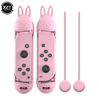 Jump Rope Handle Grips Adjustable Skipping Rope For Nintendo Switch NS Joy-Con Jump Rope Challenge Gaming Rabbit Design