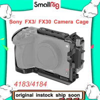 SmallRig Sony FX3/ FX30 Camera Cage Rig kit With NATO Rail Cable Clamp For Sony FX3/ FX30 Camera 413