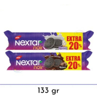 HX576 Nabati nextar NOIR sandwich coklat / cookies and cream / keju 133 gram + 28,5 gram LIMITED EDI