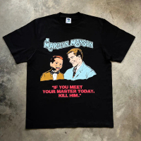 Kaos Tshirt Band Marilyn Manson Meet Your Master Bootleg Vintage Style