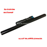 Laptop Battery For Gigabyte For AORUS X9 X9 DT GTX1070 GAS-G80 961T2009F 15.12V 5700mAh