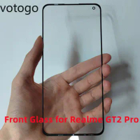 GT2Pro Front Glass Screen Replacement For Realme GT2 Pro 5G gt 2 Outer LCD Display Touch Panel Lens + OCA Repair Parts