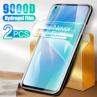 2pcs Hydrogel Film For OnePlus Nord 2T 5G Screen Protector Soft Gel Film One Plus Nord 2T T2 2 T 6.43 inch Protective Not Glass