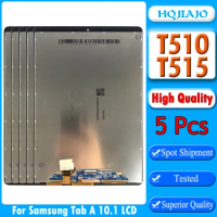 5PCS 10.1" LCD For Samsung Galaxy T510 LCD Tab A 10.1 2019 T510 T515 SM-T510 LCD Tested Display Touch Screen Digitizer Assembly