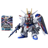 Bandai Gundam Model Kit Anime Figure Gundam Base Limited SDEX ZGMF-X10A Freedom Ver.GCP Action Toy Figure Toys for Children