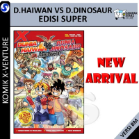 Siri X-VENTURE DUNIA HAIWAN VS DUNIA DINOSAUR EDISI SUPER 01- KOMIK - KADOKAWA GEMPAK STARZ