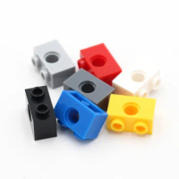 Technology Brick 1x2 with Hole Thick Bricks Model Building Blocks Parts Compatible 3700 Accessories Parts Mechanical Science