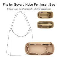 For Goyard Hobo  Organizer Insert Handbag Inner Pouch Tote Purse Organizer Liner Shaper Bag liner po