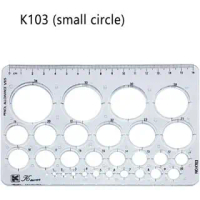 penggaris / mal lingkaran K103