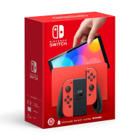 NS Switch OLED 主機 亮麗紅