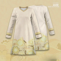 Jubah Wanita Muslim, Koleksi 2025, Baju-T Gentian Ultra Halus, Pakaian Sukan Mampu Milik, Saiz Besar