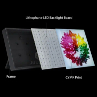 For Bambu Lab CMYK LED Backlight Board Bambu Lab CMYK Lithophane 3D Print Lithophane Photo