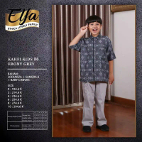 Serba Koko Anak Usia 0 Ethica Kahfi Kids 86 086 Ebony Grey Elfa 133 Lodiarza Sangrila Baby Canvas