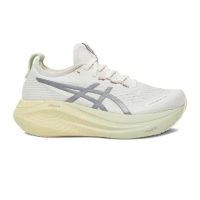 【asics 亞瑟士】Gel-nimbus 27 Lite-show Cn 女 慢跑鞋 夜光 米綠銀(1012B874-100)
