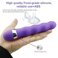 GEE G Spot Wavy Massager Alat Bantu Terapi Pria dan Wanita Elektrik Multifungsi Ungu