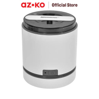 AZKO Krisbow Pembersih Digital Ultrasonik 220 ml - Putih Ultrasonic Digital Cleaner Alat Kebersihan 