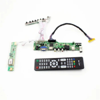 LCD TV controller board with TV AV VGA Audio USB HDMI-compatible for 17 inch lcd panel 1920x1200 B170UW01 V0 LTN170CT05-F01