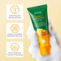 Vitamin E Honey Face Cleanser Oil Control Mild Cleansing Firming Moisturizing Salicylic Acid Acne Removing Facial Washing Cream