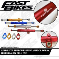 FASTBIKES - Stabilizer Samping Stang Stabiliser Hidrolik Body Satria Vixion RX MX King